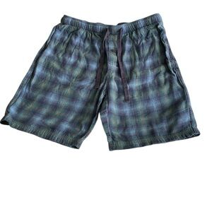 Tommy Bahama Blue and Green Plaid Shorts